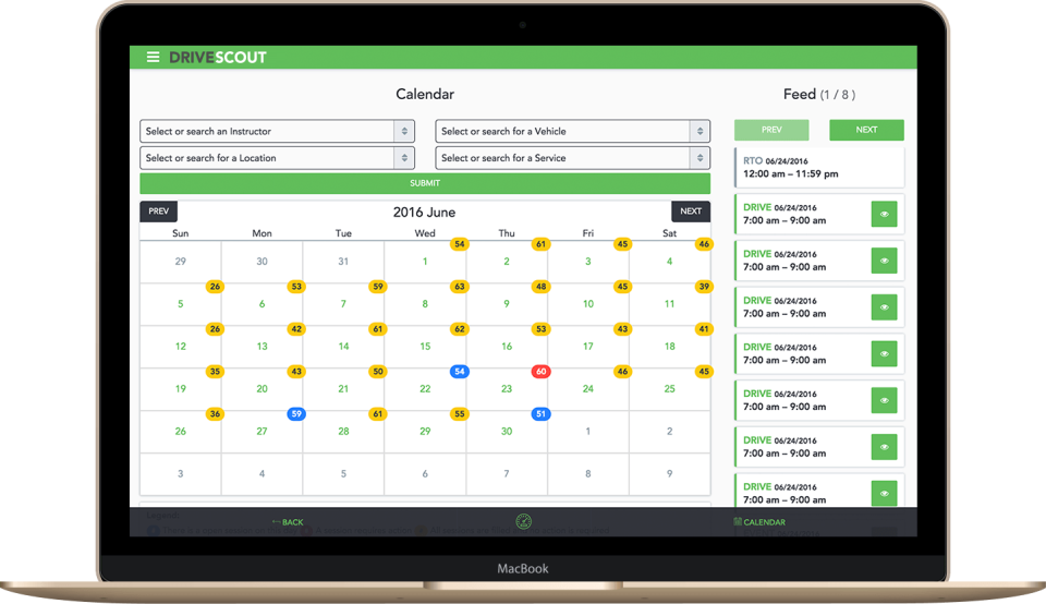 screenshot of Drive Scout